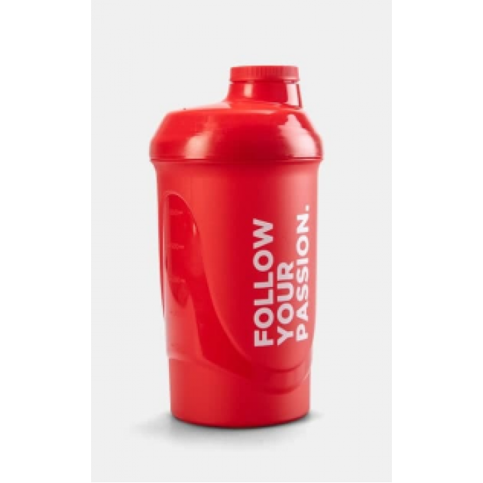 Prozis Shaker Red - Follow Your Passion / 600ml.